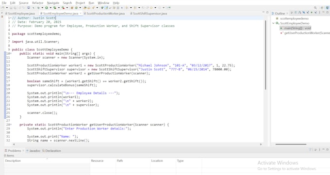 do java, cpp, c sharp coding assignment, projects with sql, dsa, design pattern