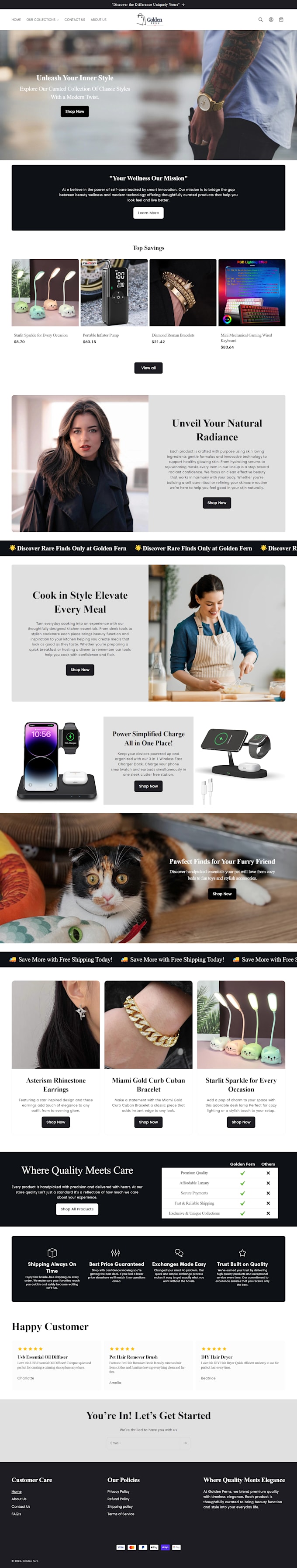 build shopify store design, redesign, revamp or dropshipping store