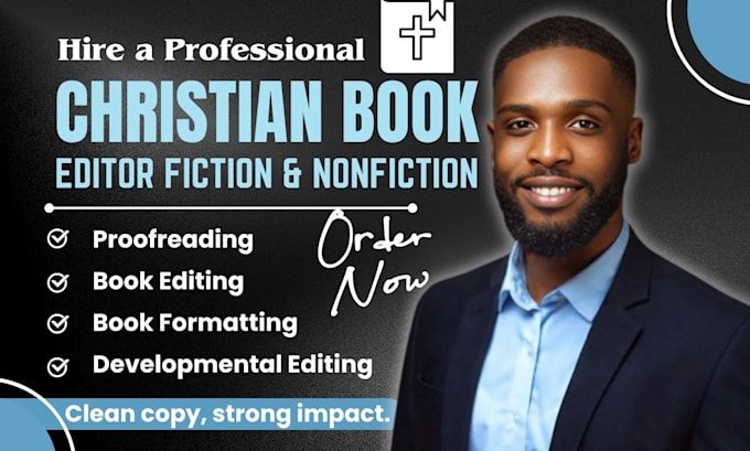 do christian book editing, proofread and format fiction, nonfiction book editor