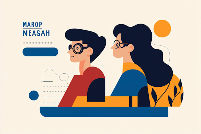 design modern flat vector illustrations for website