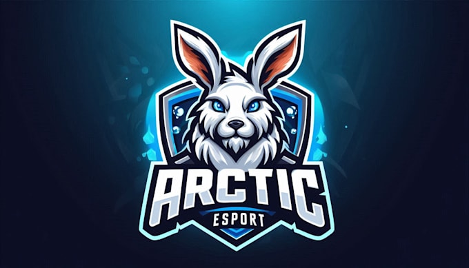 make colorful arctic rat logo with express delivery