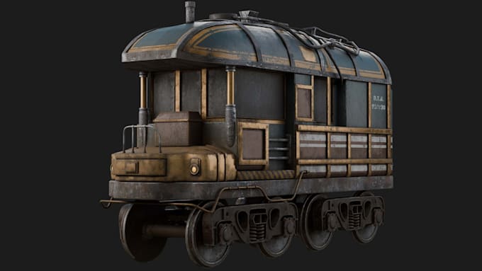 create high quality 3d props,envi for game and animation