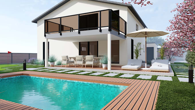 high quality 3d landscape design tailored to your property