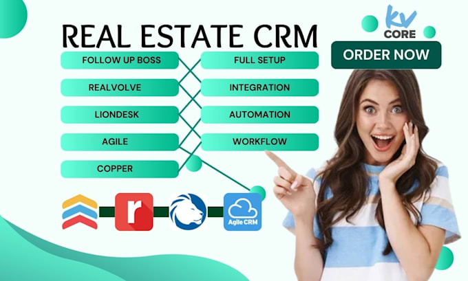 setup real estate crm copper liondesk agile cloze follow up boss realvolve geeks