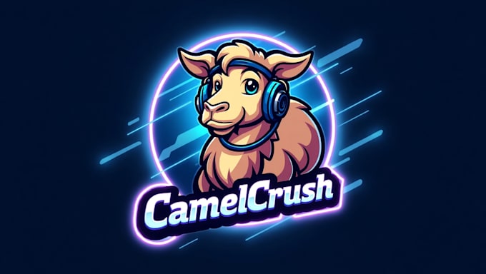 create amazing camel logo with unique and creative concepts