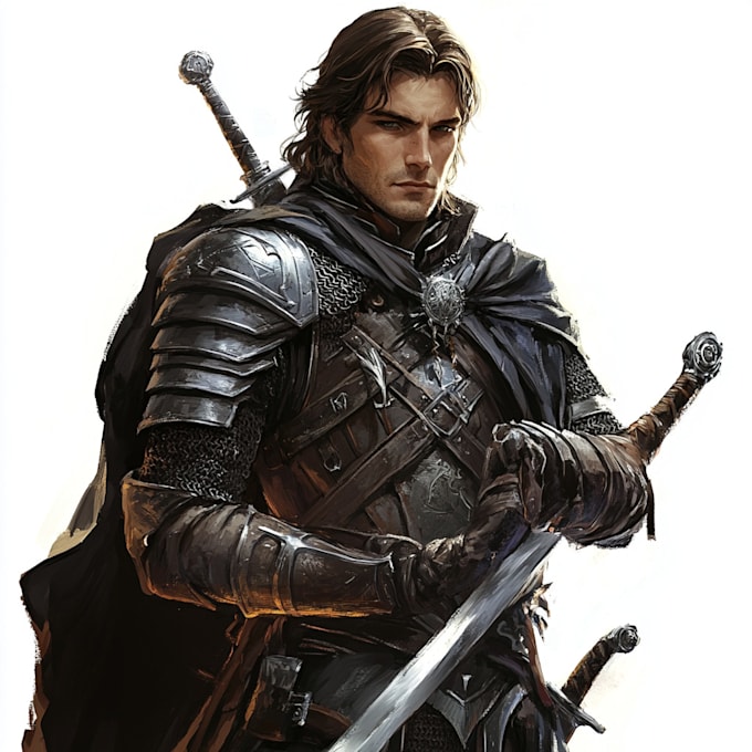 Draw your game art dnd character illustration by Lisavarartu | Fiverr