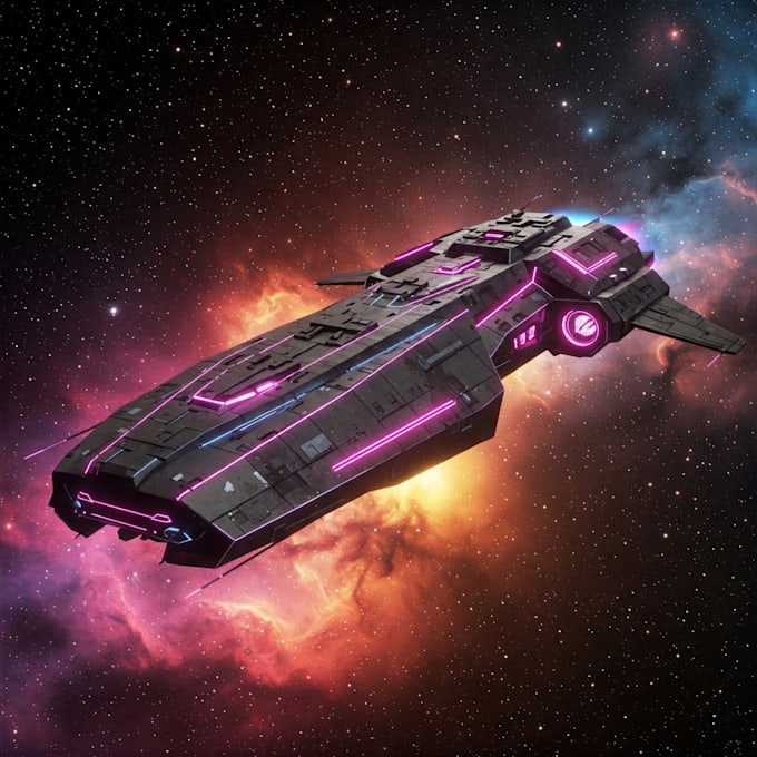 do a spaceships and hard surface sci fi models