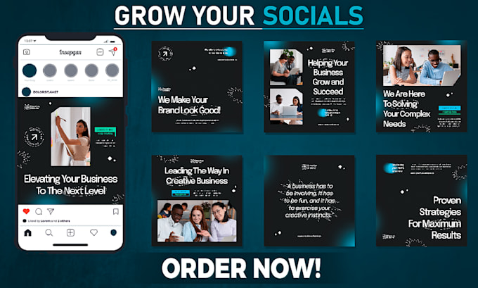 be your social media manager, instagram manager and social media marketing