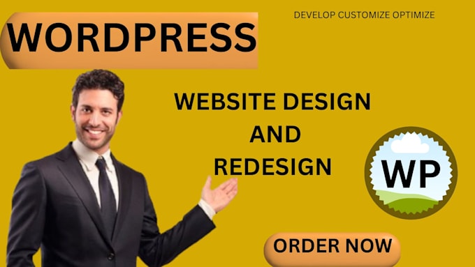 create wordpress website design redesigning elementor developer