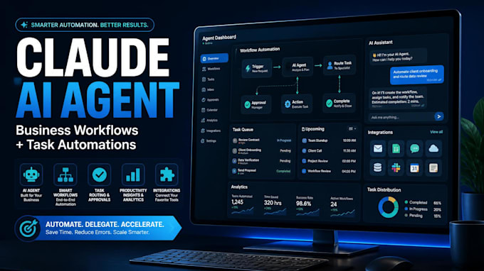 build a custom claude ai agent for your business workflows and task automations