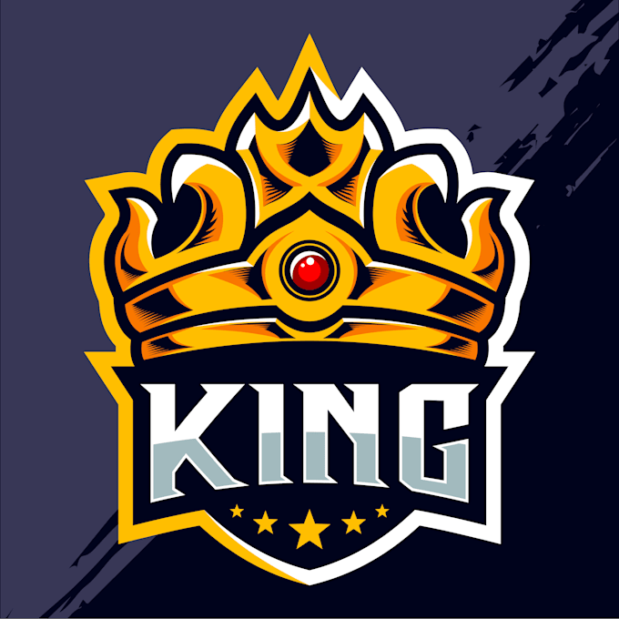 design luxury king logo