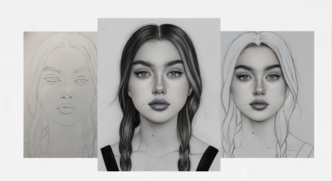 create handmade art illustration for you