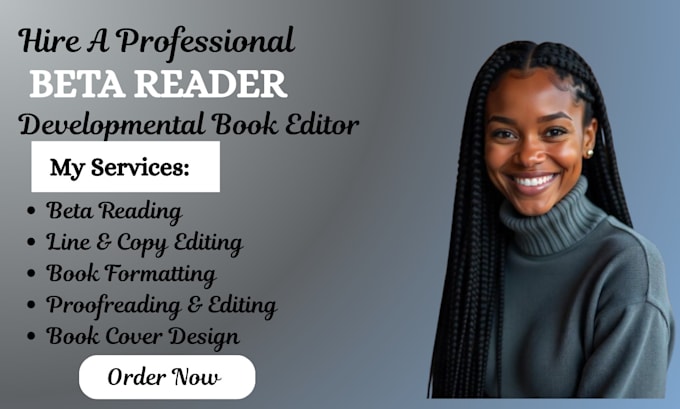 be your developmental editor and beta reader