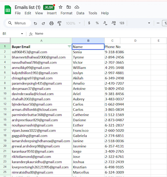 do targeted b2b lead generation, email list building and linkedin leads