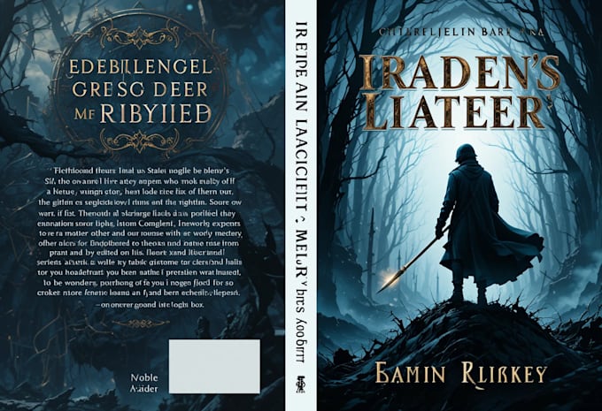 do fantasy book cover design, thriller book cover