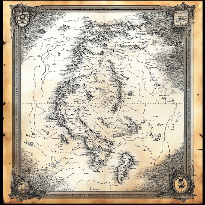 make a fantasy map for your dnd game