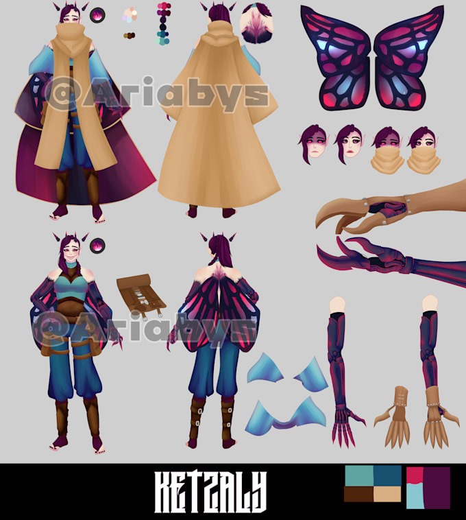 do your awesome character design