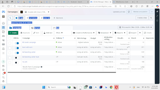 setup manage facebook instagram ads manage fb marketing