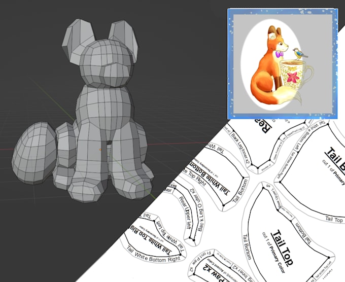 create a custom toy design pattern