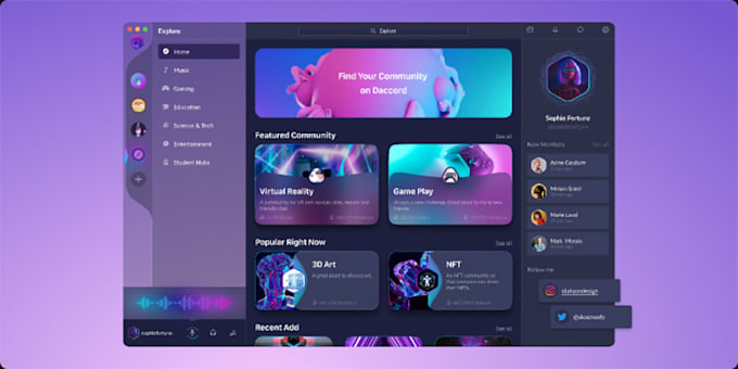 do mobile app web app website UI UX design in figma