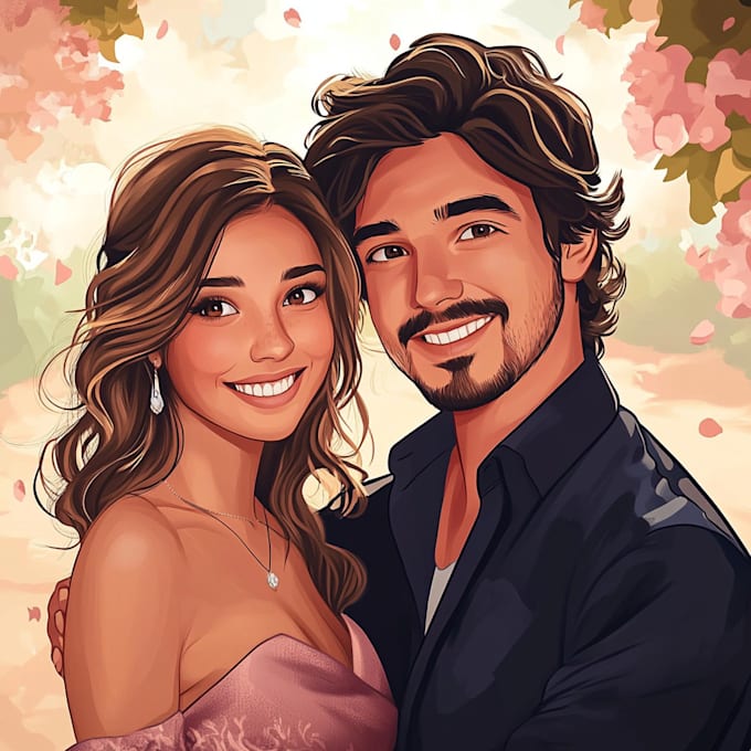 draw your portrait in disney style