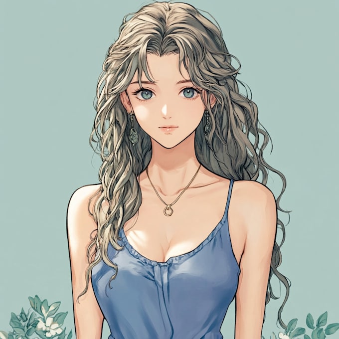 draw your toon me anime cartoon portrait