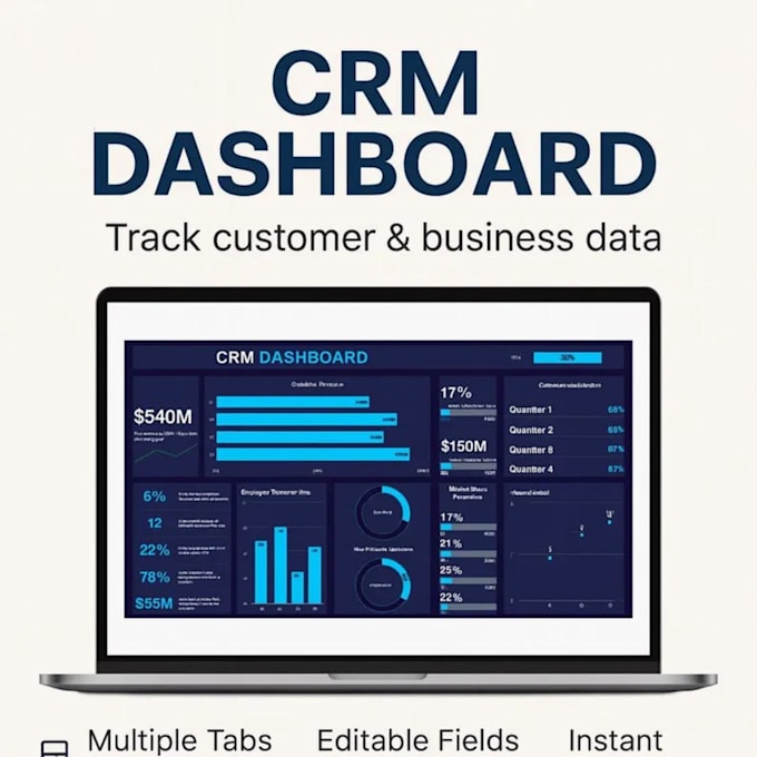 automate CRM dashboard client and business tracker in google or excel sheet
