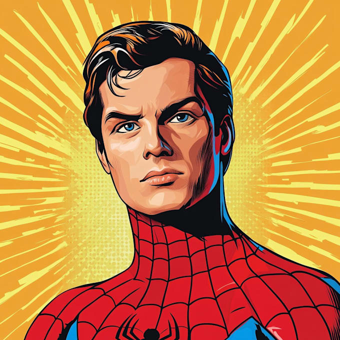 draw a superhero or character concept art in my style