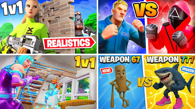 design you a professional fortnite thumbnail
