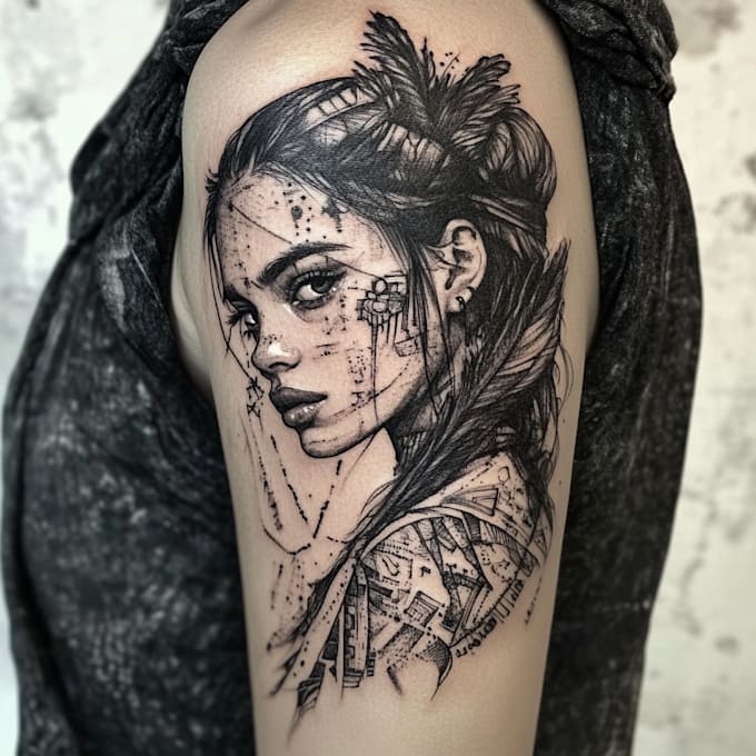 make custom tattoo design for you