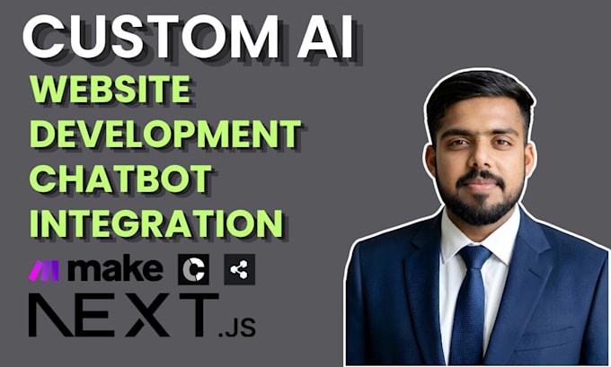 do ai chatbot development, chatbot integration, chatbot app as ai developer