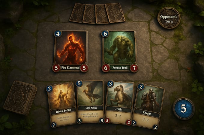 design and develop your custom tcg card game in unity