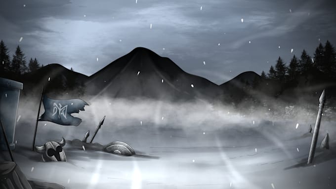 draw background art in anime style for visual novel, game and streaming