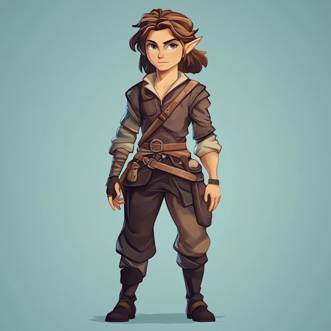do 2d game characters and game assets