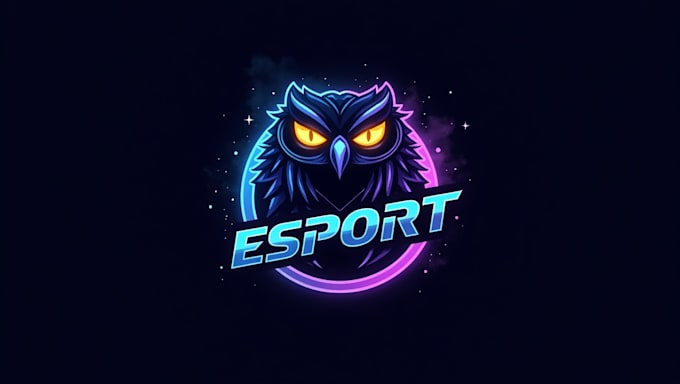 Do space owl esport mascot logo design by Jems_harbed | Fiverr