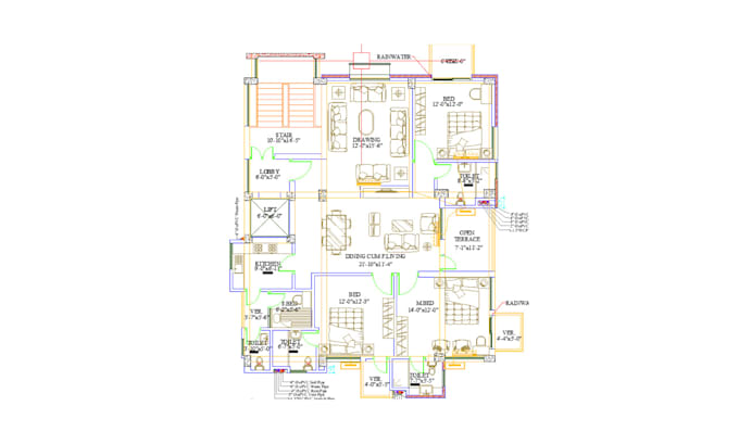 draw renovation home addition drawings for city permit