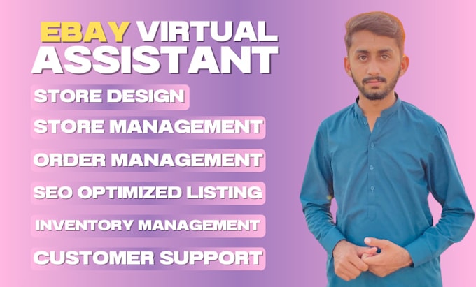 expert ebay virtual assistant for ebay listing optimization, account managment