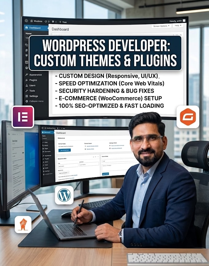 design and redesign wordpress websites