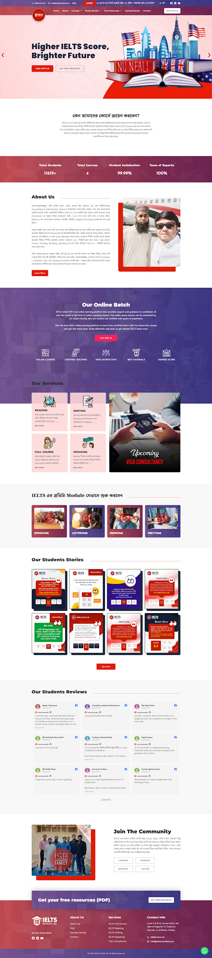 build a wordpress membership, course website with login and payment integration