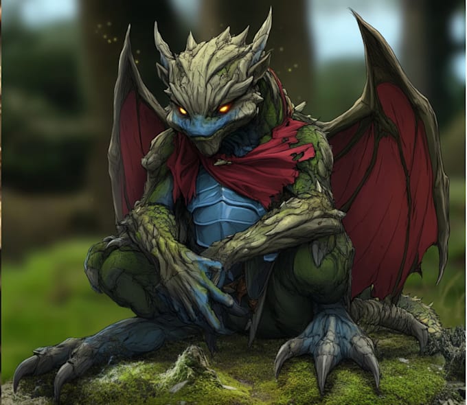 drawing character and creature art illustration