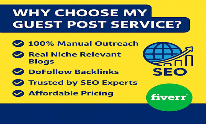 do niche relevant backlinks with link building outreach and submit guest post