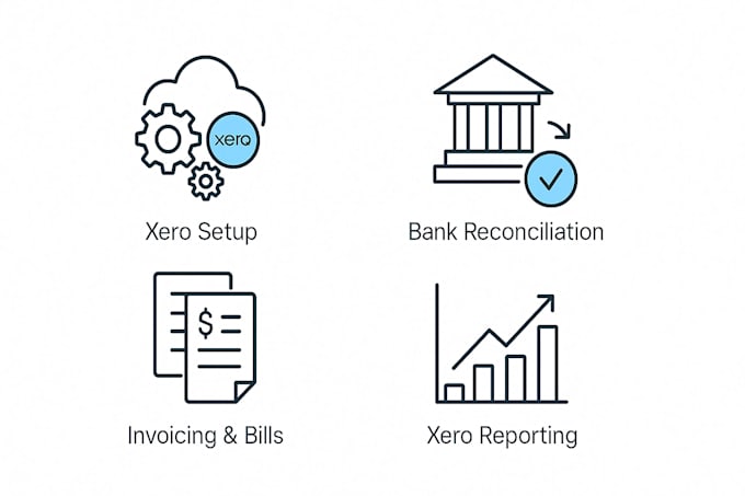 be your expert xero bookkeeper for setup and ongoing services