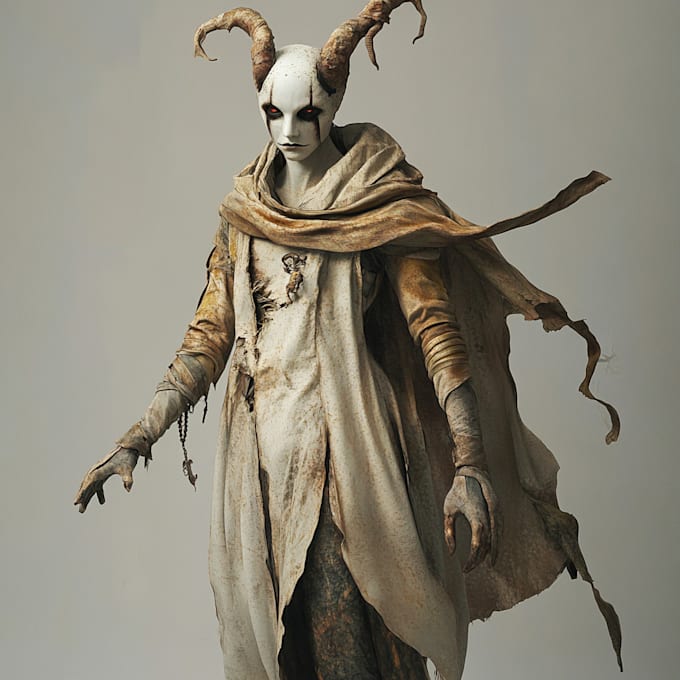 draw horror or fantasy monster or creature for you