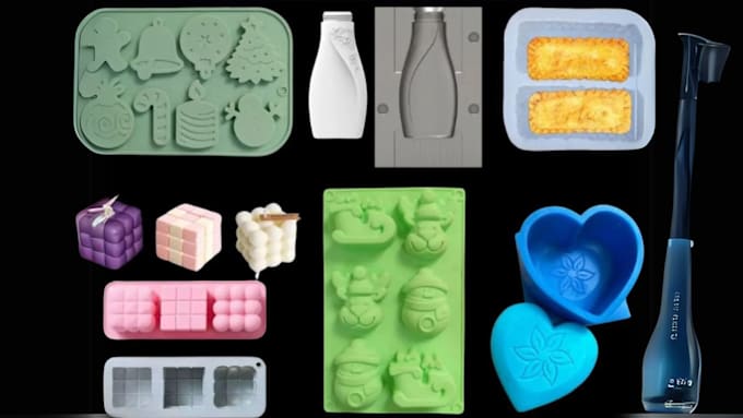 Print ready mold design, silicone plastic mold, printable clay cutter ...