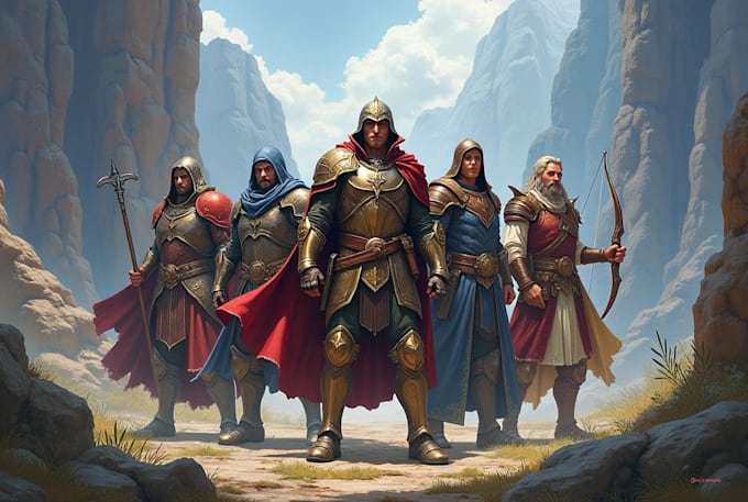 make a consistent character for your game or dnd party