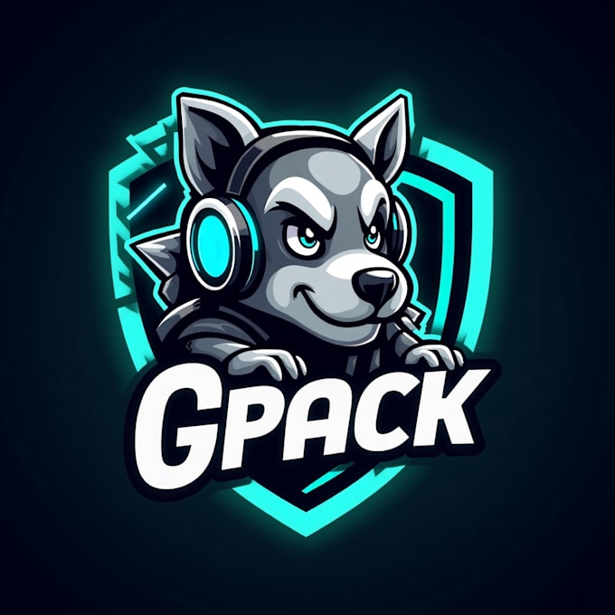 design high quality esport dog training mascot logo with my fastest delivery