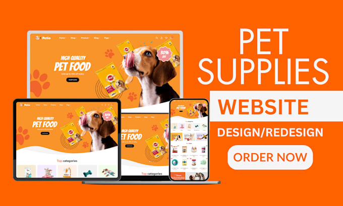 design pet store website online pet store pet website pet supplies website