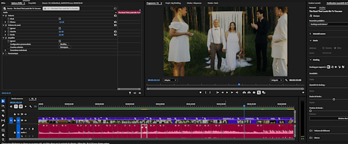 edit your wedding video into a timeless cinematic memory