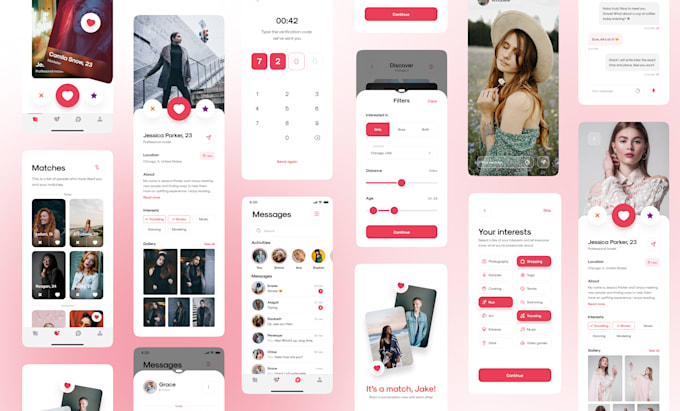 do mobile app UI UX design in figma