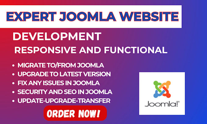 do upgrade, migration, update for latest joomla website